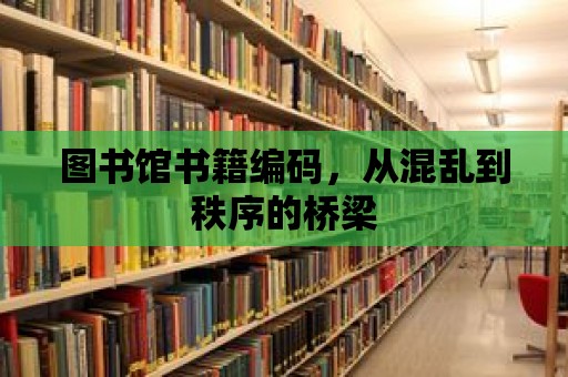 圖書館書籍編碼，從混亂到秩序的橋梁