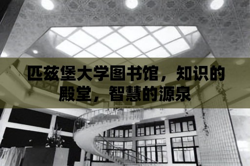 匹茲堡大學圖書館，知識的殿堂，智慧的源泉