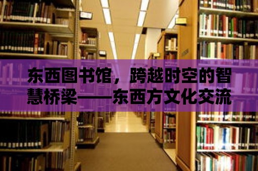 東西圖書館，跨越時空的智慧橋梁——東西方文化交流的經費之謎