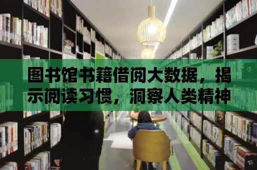 圖書館書籍借閱大數據，揭示閱讀習慣，洞察人類精神世界