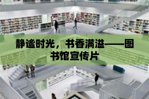 靜謐時光，書香滿溢——圖書館宣傳片