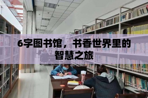 6字圖書館，書香世界里的智慧之旅