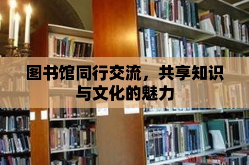 圖書館同行交流，共享知識與文化的魅力