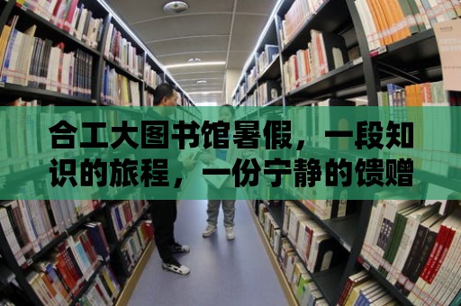 合工大圖書館暑假，一段知識的旅程，一份寧靜的饋贈