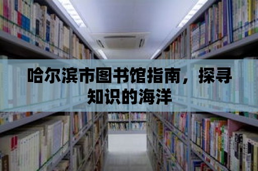 哈爾濱市圖書館指南，探尋知識的海洋