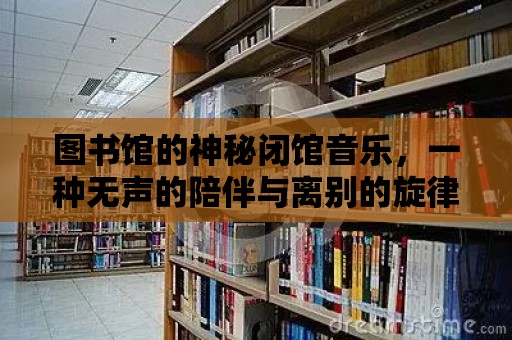 圖書館的神秘閉館音樂，一種無聲的陪伴與離別的旋律