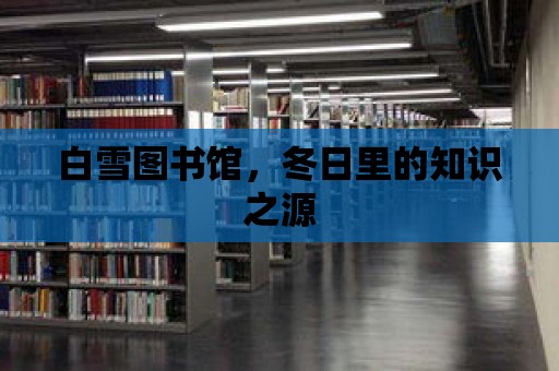 白雪圖書館，冬日里的知識之源