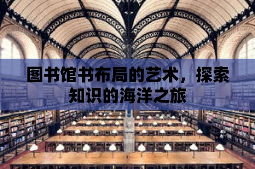 圖書館書布局的藝術(shù)，探索知識的海洋之旅