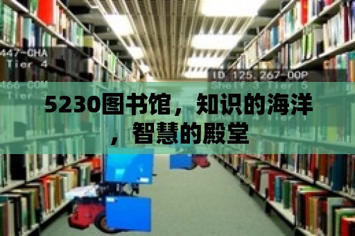 5230圖書館，知識的海洋，智慧的殿堂