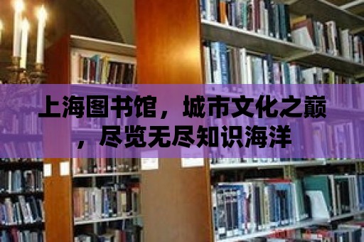 上海圖書館，城市文化之巔，盡覽無盡知識海洋