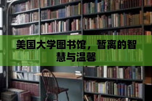 美國大學(xué)圖書館，暫離的智慧與溫馨