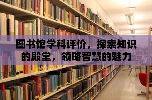 圖書館學科評價，探索知識的殿堂，領略智慧的魅力