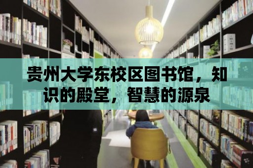 貴州大學東校區圖書館，知識的殿堂，智慧的源泉