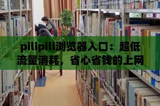 pilipili瀏覽器入口：超低流量消耗，省心省錢的上網方式！