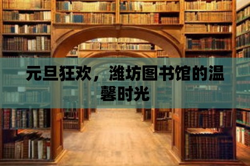 元旦狂歡，濰坊圖書館的溫馨時光