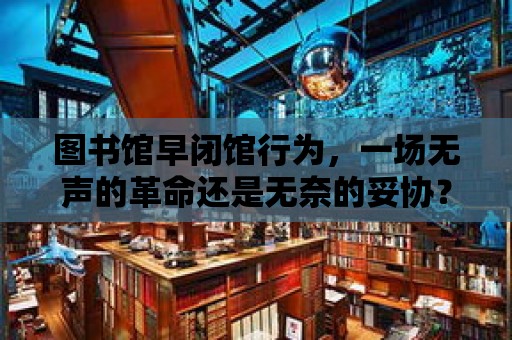 圖書館早閉館行為，一場無聲的革命還是無奈的妥協？