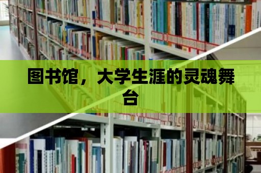 圖書館，大學生涯的靈魂舞臺