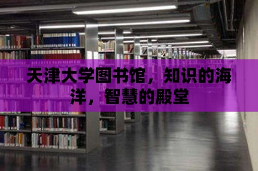 天津大學圖書館，知識的海洋，智慧的殿堂