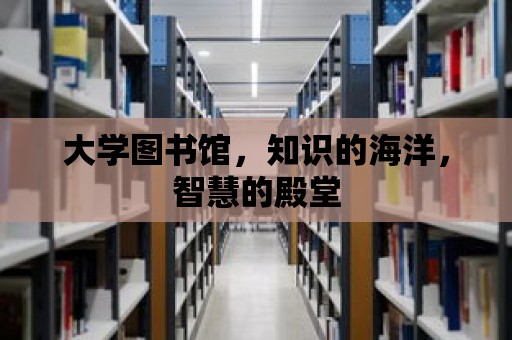 大學(xué)圖書館，知識(shí)的海洋，智慧的殿堂