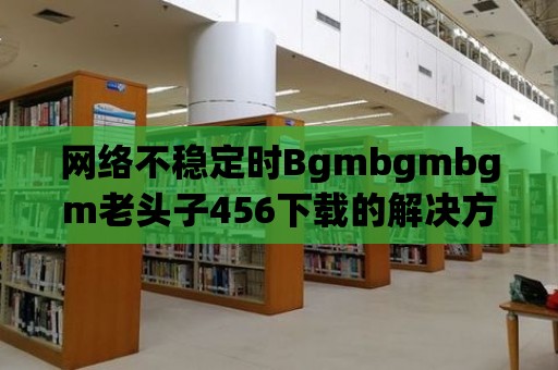 網絡不穩定時Bgmbgmbgm老頭子456下載的解決方法