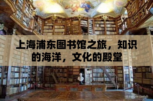 上海浦東圖書館之旅，知識(shí)的海洋，文化的殿堂