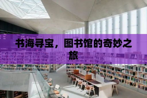 書海尋寶，圖書館的奇妙之旅