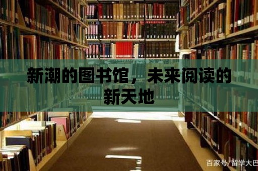 新潮的圖書館，未來閱讀的新天地