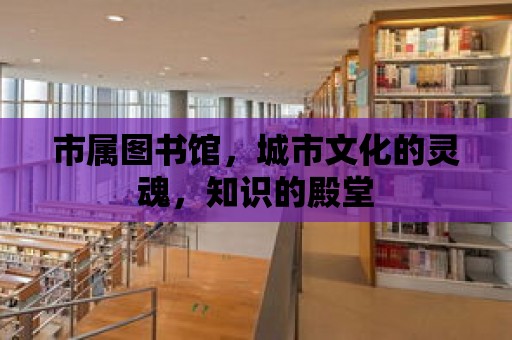 市屬圖書館，城市文化的靈魂，知識的殿堂