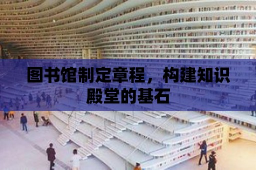 圖書館制定章程，構建知識殿堂的基石