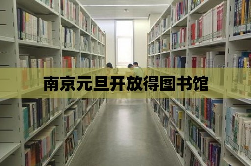 南京元旦開放得圖書館