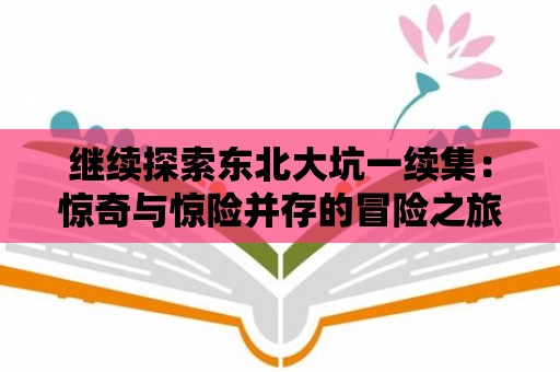 繼續探索東北大坑一續集：驚奇與驚險并存的冒險之旅