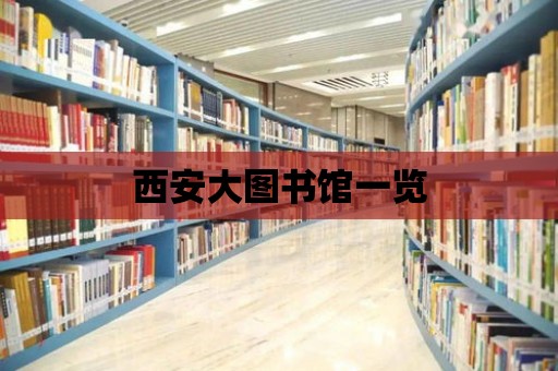 西安大圖書館一覽