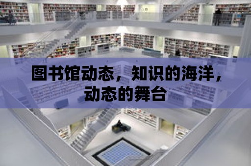 圖書館動態，知識的海洋，動態的舞臺