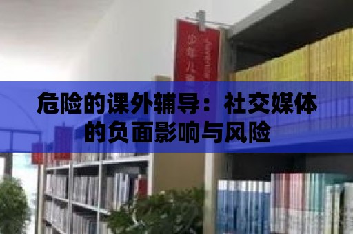 危險的課外輔導：社交媒體的負面影響與風險