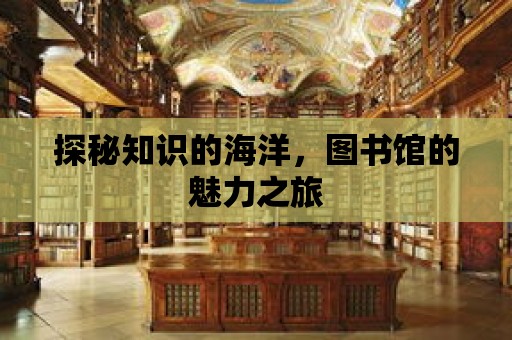 探秘知識的海洋，圖書館的魅力之旅