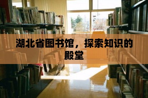 湖北省圖書館，探索知識的殿堂