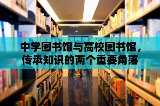 中學(xué)圖書館與高校圖書館，傳承知識(shí)的兩個(gè)重要角落