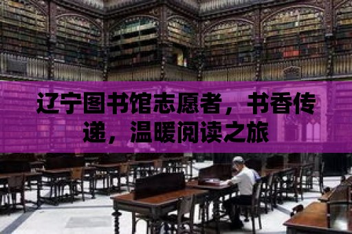 遼寧圖書館志愿者，書香傳遞，溫暖閱讀之旅