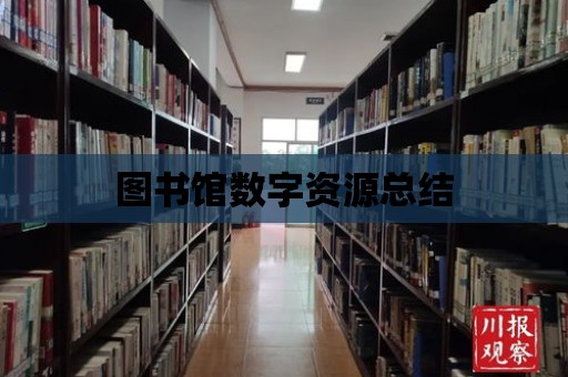 圖書館數字資源總結