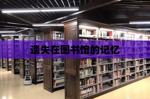 遺失在圖書館的記憶