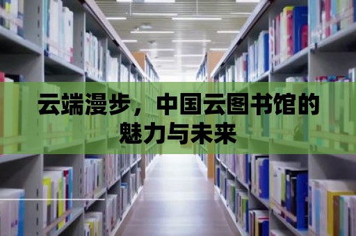 云端漫步，中國云圖書館的魅力與未來