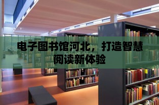 電子圖書館河北，打造智慧閱讀新體驗