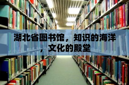 湖北省圖書(shū)館，知識(shí)的海洋，文化的殿堂