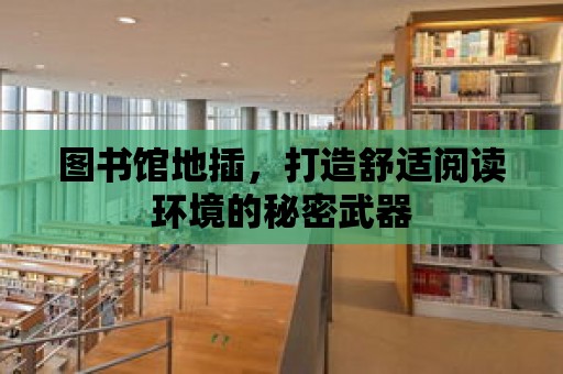 圖書館地插，打造舒適閱讀環境的秘密武器