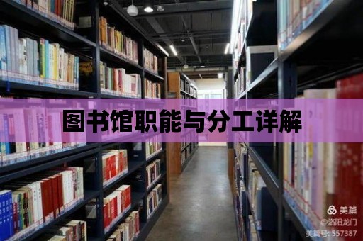 圖書館職能與分工詳解