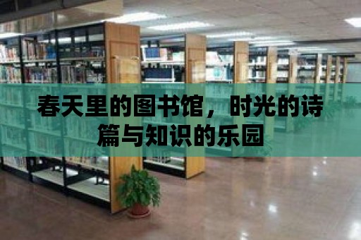 春天里的圖書館，時光的詩篇與知識的樂園