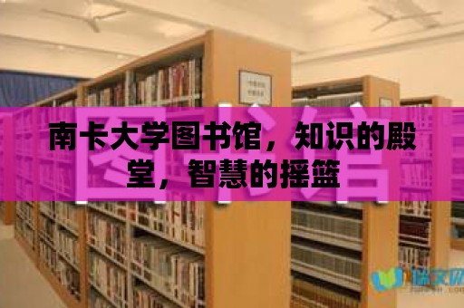 南卡大學圖書館，知識的殿堂，智慧的搖籃