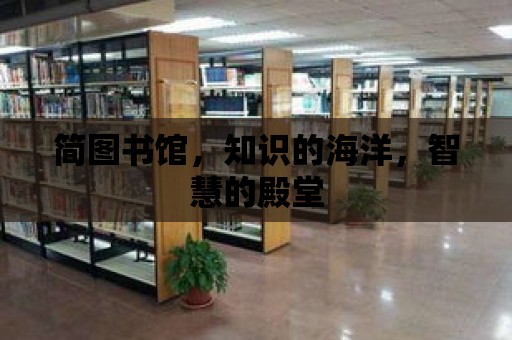 簡圖書館，知識的海洋，智慧的殿堂