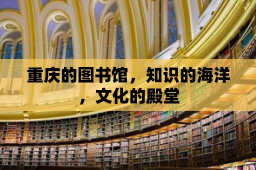 重慶的圖書館，知識的海洋，文化的殿堂