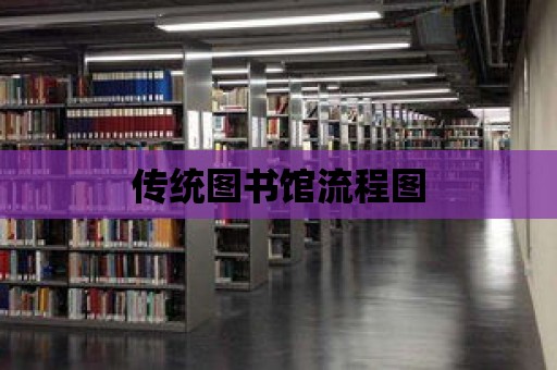 傳統圖書館流程圖